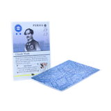 Transparent card sleeve shown with a card inside.