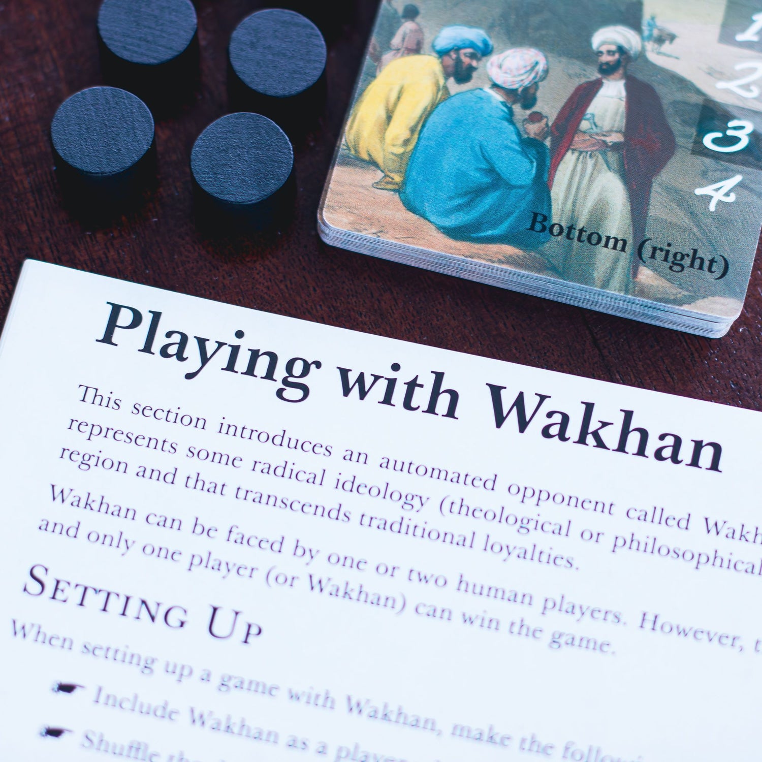How to play with Wakhan, the acclaimed solo mode included with Pax Pamir.
